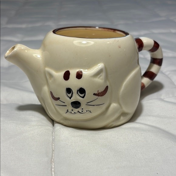 Other - Vintage Cat-themed Ceramic Coffee or Tea Creamer Dish
